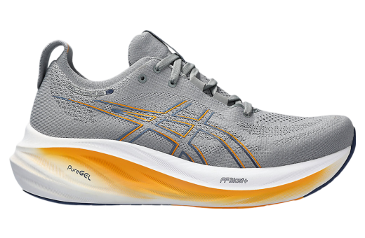 Asics Gel-Nimbus 26 Extra Wide Sheet Rock / Thunder Blue