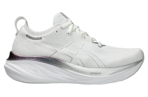 Asics Gel-Nimbus 26 Platinum WMNS Real White / Pure Silver