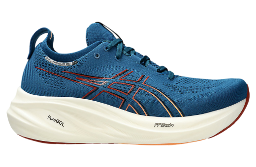 Asics Gel-Nimbus 26 Rich Navy / Faded Orange