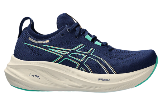 Asics Gel-Nimbus 26 Wide WMNS Blue Expanse / Aurora Green