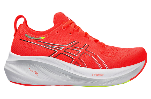 Asics Gel-Nimbus 26 WMNS Sunrise Red / Pure Silver