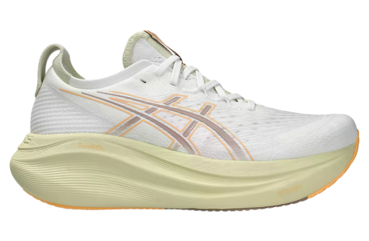 Asics GEL-Nimbus 27 4E Extra Wide White / Fawn