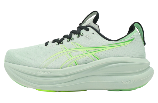 Asics GEL-Nimbus 28 2E Wide Cold Moss / Illumina Green