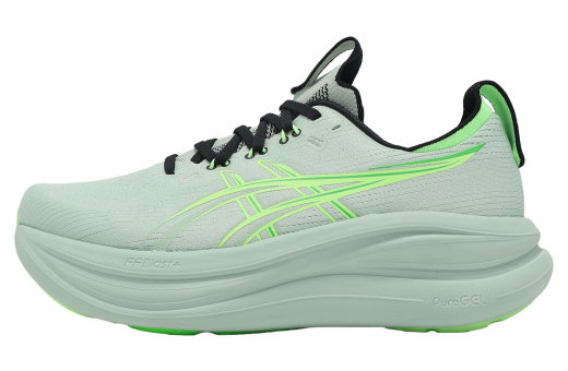 Asics GEL-Nimbus 28 4E Extra Wide Cold Moss / Illuminate Green