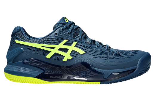 Asics Gel-Resolution 9 Clay Mako Blue / Safety Yellow