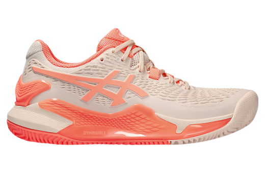 Asics Gel-Resolution 9 Clay WMNS Pearl Pink / Sun Coral