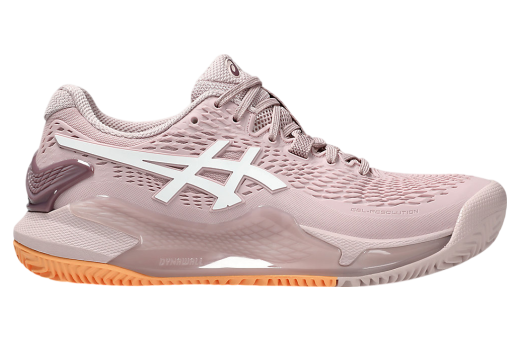 Asics Gel-Resolution 9 Clay WMNS Watershed Rose / White