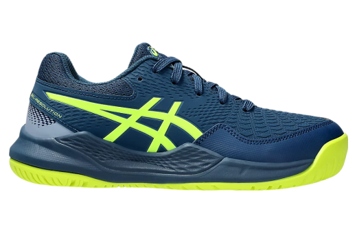 Asics Gel-Resolution 9 GS Mako Blue / Safety Yellow