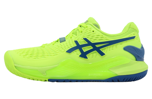 Asics GEL-Resolution 9 WMNS Hazard Green / Reborn Blue