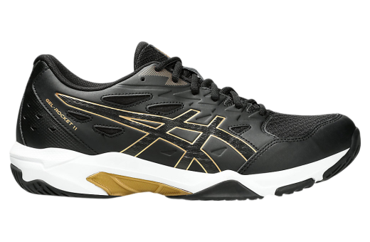 Asics Gel-Rocket 11 Wide Black / Pure Gold