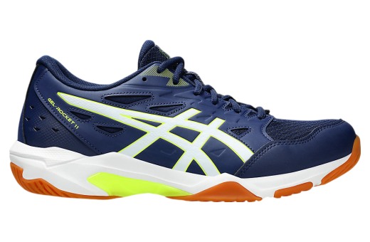 Asics Gel-Rocket 11 Wide Blue Expanse / Safety Yellow