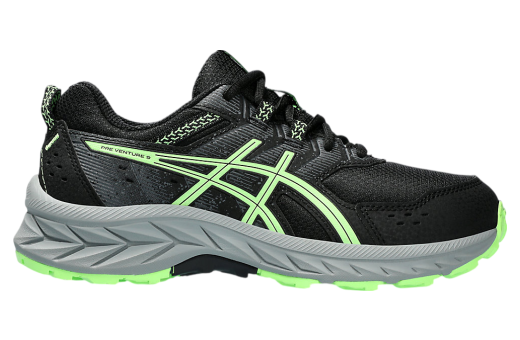 Asics Gel-Venture 9 GS Black / Illuminate Green