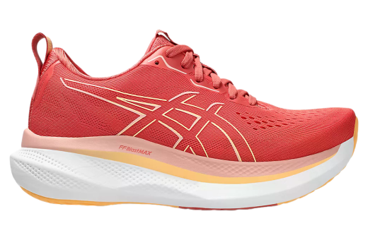 Asics Glideride Max Wide Dark Pink Clay / Orange Glow