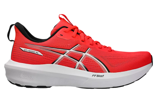 Asics GT-1000 14 Flash Red / Black - Aug 2025 - 1011C077-600