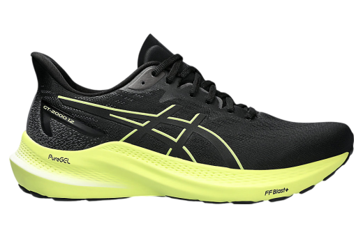 Asics GT-2000 12 Black / Glow Yellow