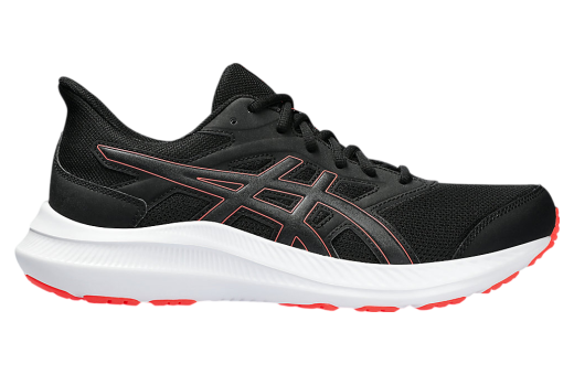 Asics Jolt 4 Black / Sunrise Red