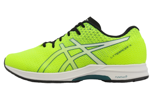 Asics Lyteracer 4 2E Wide Safety Yellow / White