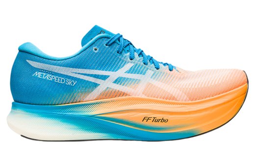 Asics Metaspeed Sky+ Orange Pop / Island Blue