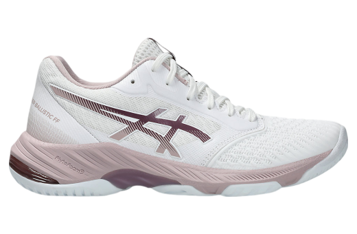 Asics Netburner Ballistic FF 3 WMNS White / Watershed Rose