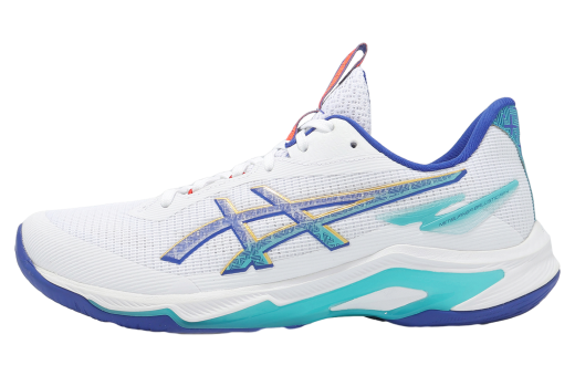 Asics Netburner Ballistic FF 4 White / Asics Blue