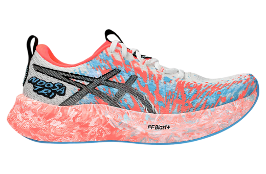 Asics Noosa Tri 16 White / Sunrise Red