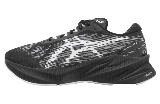 Asics Novablast 3 2E Wide Black / White