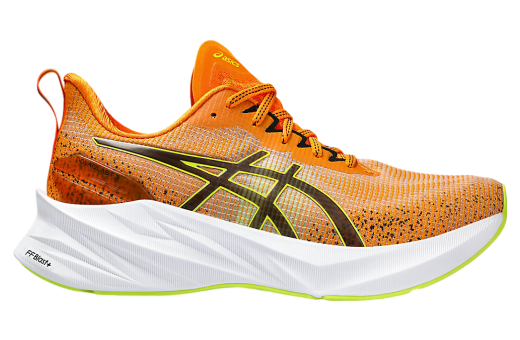 Asics Novablast 3 LE Bright Orange / Neon Lime