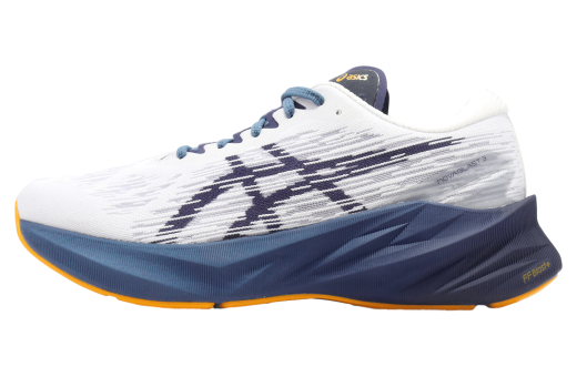Asics Novablast 3 2E Wide White / Black - Jul 2023