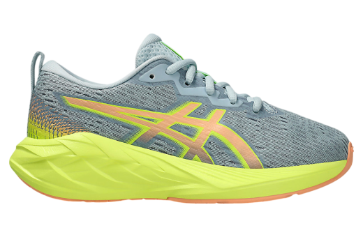 Asics Novablast 4 GS Cool Grey / Bright Sunstone