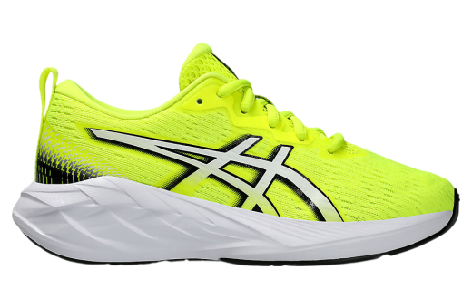 Asics Novablast 4 GS Safety Yellow / White