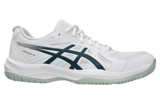 Asics Upcourt 6 White / Tranquil Teal