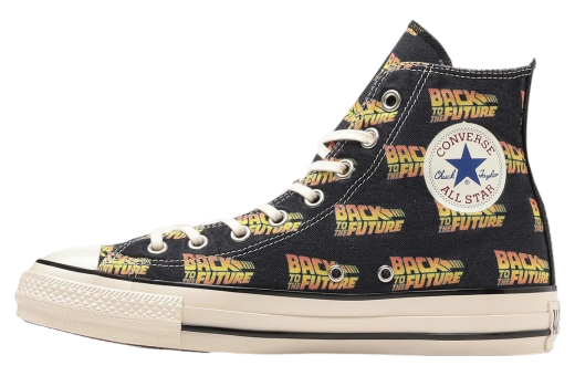 Back to the Future x Converse All Star US LG Hi Black