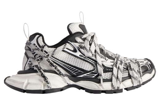 BUY Balenciaga 3xl Extreme Laces Logo White / Black | Kixify