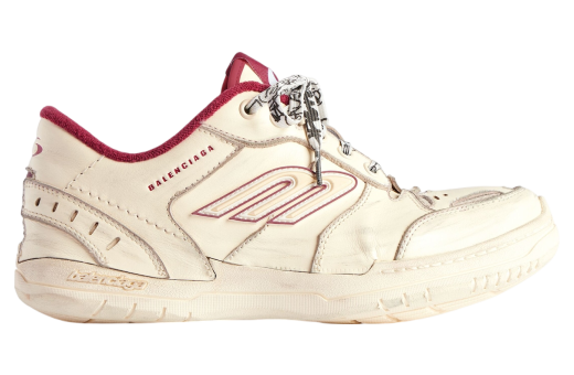 Balenciaga Hamptons Medium Worn-Out WMNS Off White / Red
