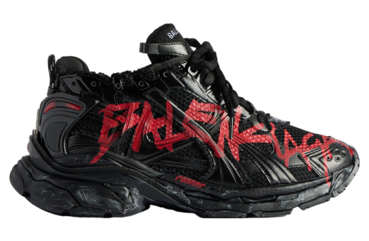 Balenciaga Runner Graffiti Black