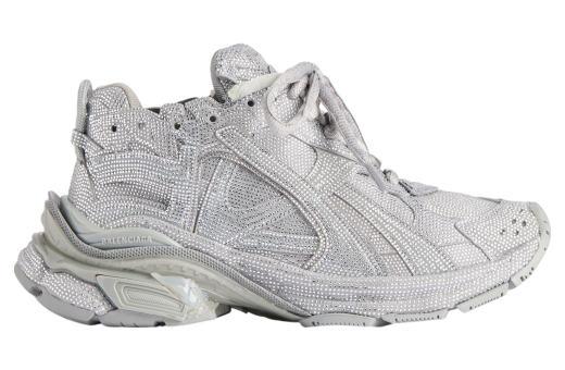 Balenciaga Runner With Rhinestones Light Grey - Mar 2025