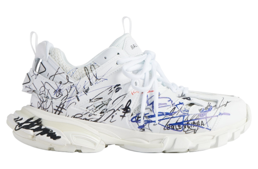 Balenciaga Track Autographe White / Black