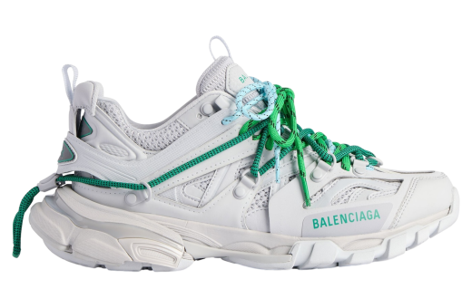 Balenciaga Track Trail Laces Grey / Green - Oct 2025