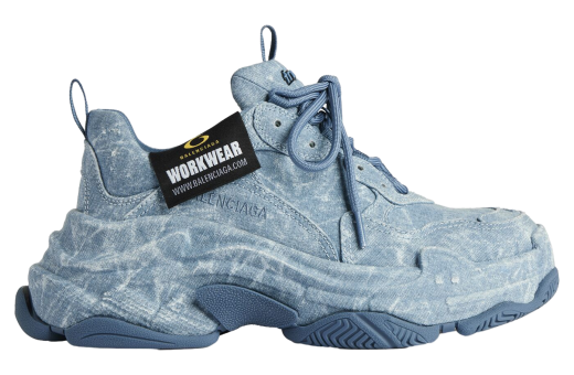 Balenciaga Triple S Canvas Blue