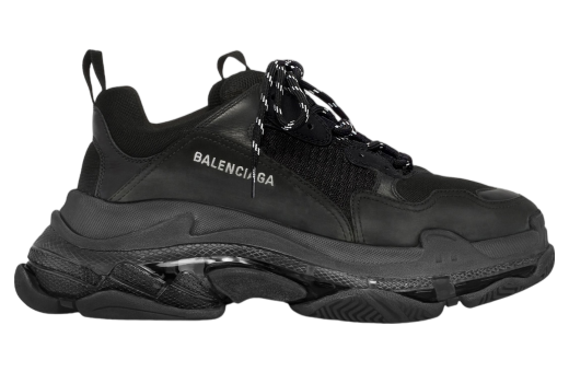 Balenciaga Triple S Clear Sole Black