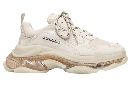 Balenciaga Triple S Clear Sole White