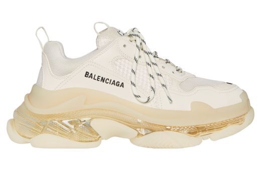 Balenciaga Triple S Clear Sole WMNS Beige / Clear