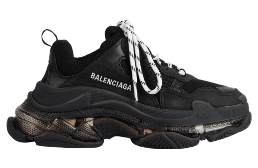 Balenciaga Triple S Clear Sole WMNS Black