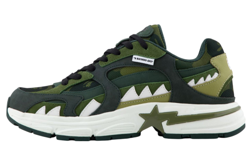 Bape Shark Sta #1 WMNS Green / White