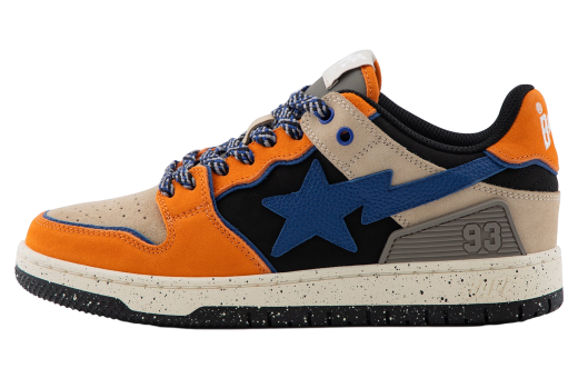 Bape Sk8 Sta #1 Orange / Blue