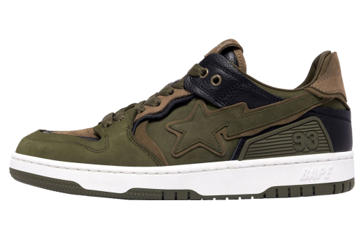 Bape Sk8 Sta #6 Olive Drab