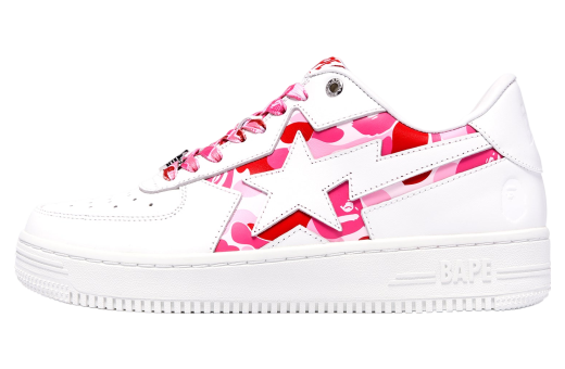 Bape Sta Icon Abc Camo WMNS Pink