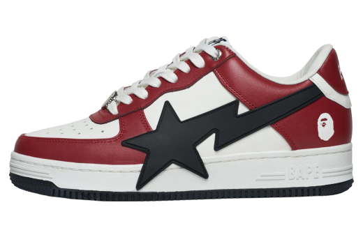 Bape Sta OS #2 White / Red / Black