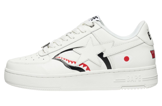 Bape Sta Shark White