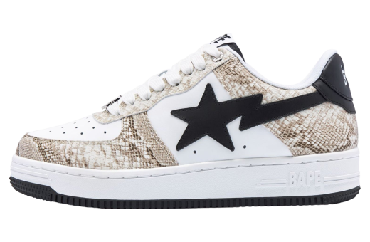 Bape Sta Snake Beige